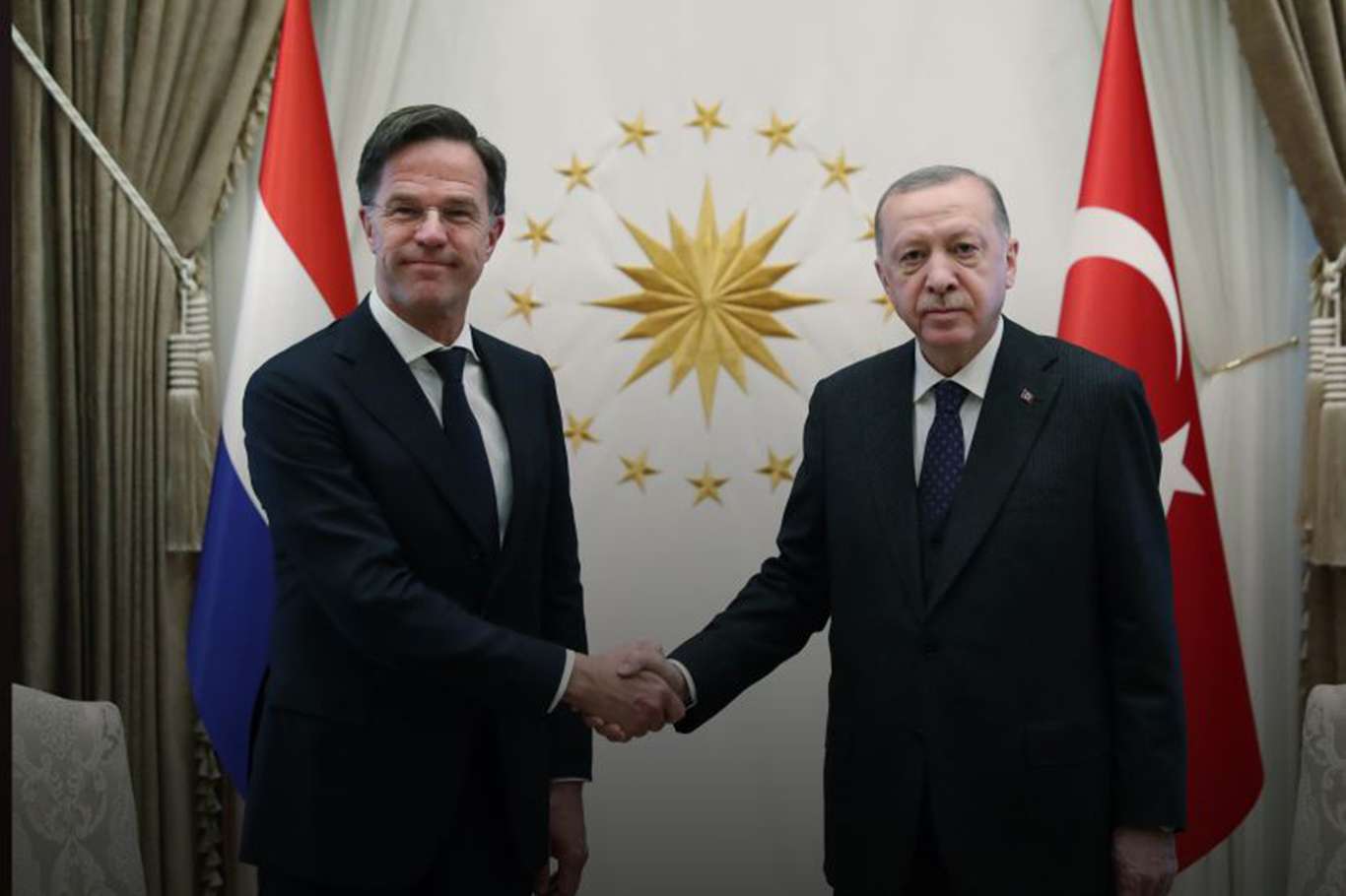 Cumhurbaşkanı Erdoğan Hollanda Başbakanı Rutte ile görüştü Cumhurbaşkanı Erdoğan Hollanda Başbakanı Rutte ile görüştü
