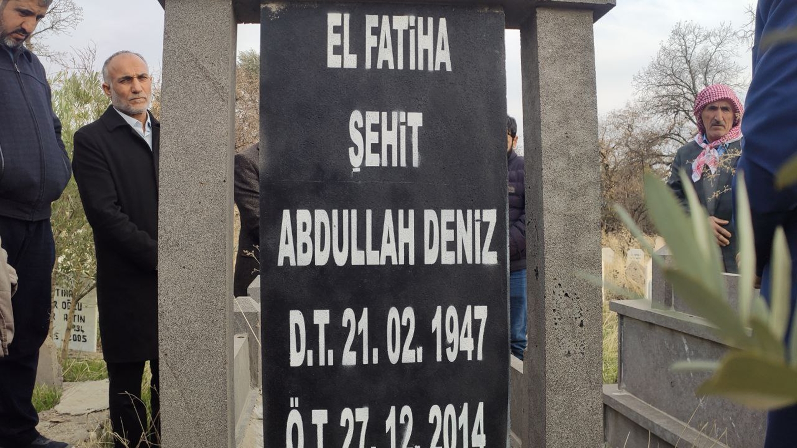 Şehid Abdullah Deniz kabri başında yâd edildi Şehid Abdullah Deniz kabri başında yâd edildi