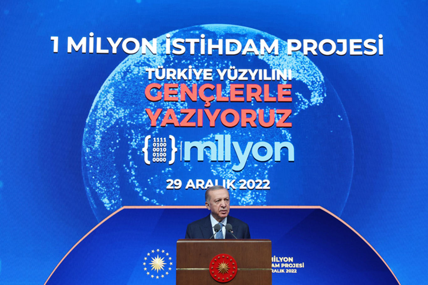 Cumhurbaşkanı Erdoğan, 1 Milyon İstihdam Projesi Kamuoyu Bilgilendirme Programı’na katıldı Cumhurbaşkanı Erdoğan, 1 Milyon İstihdam Projesi Kamuoyu Bilgilendirme Programı’na katıldı