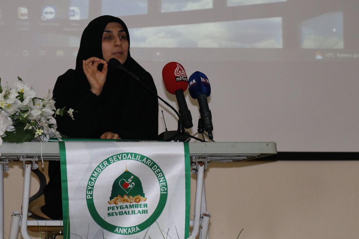 Ankara'da hanımlara yönelik Hazreti Zeynep'in hayatı etkinliği yapıldı