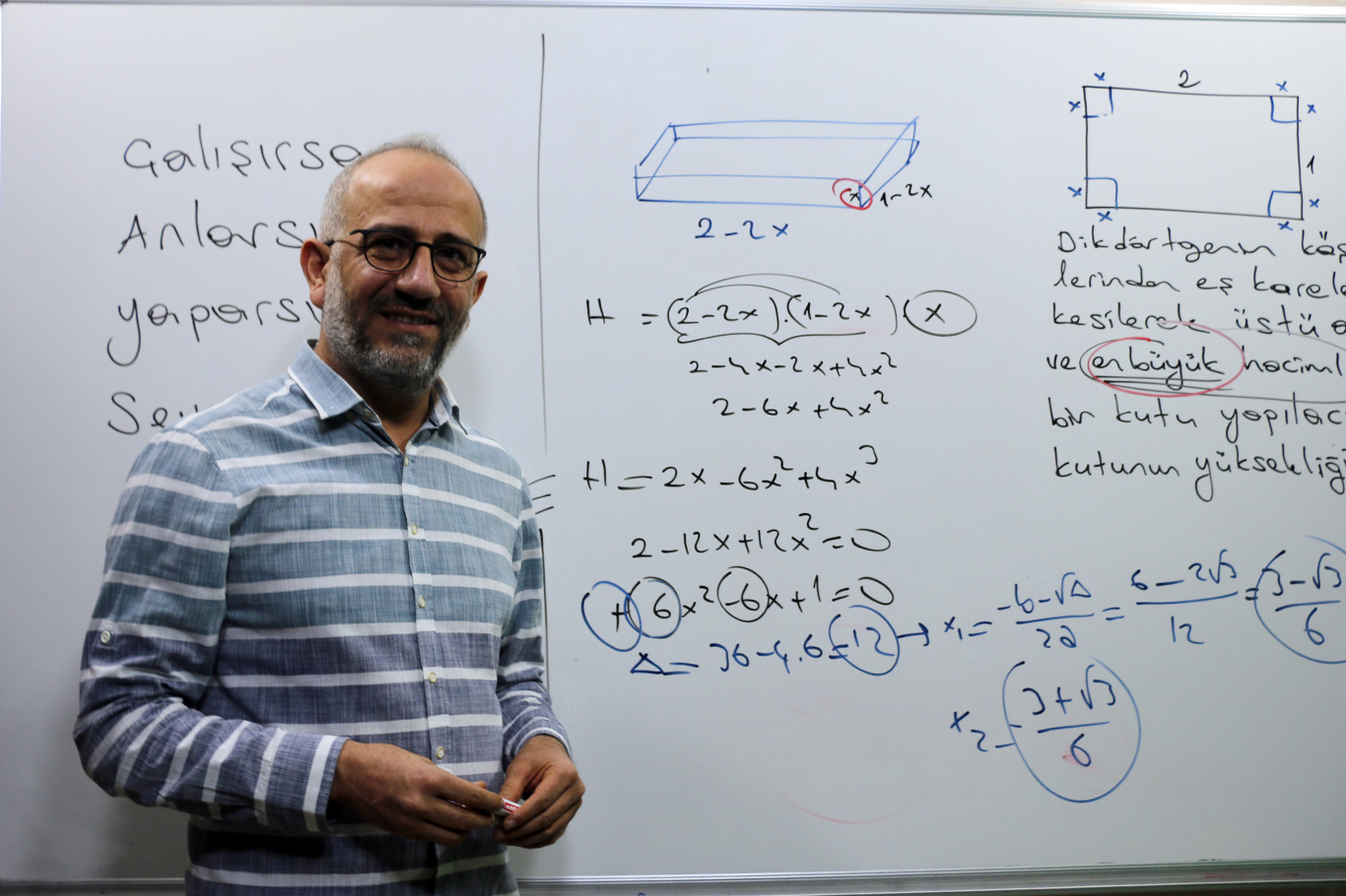 Matematik Öğretmeni Mustafa Güler'den öğrencilere tavsiyeler  