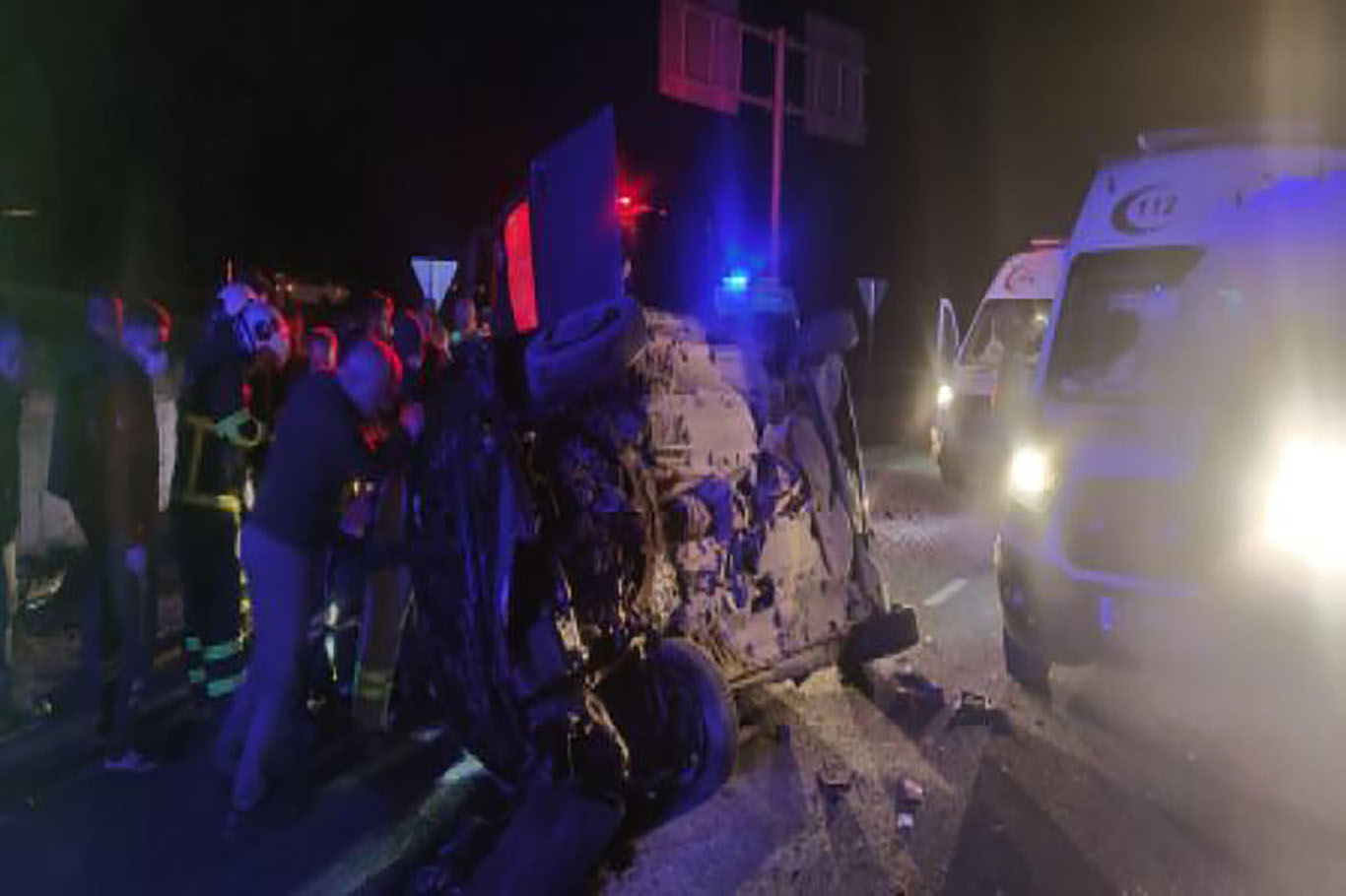 Mardin’de trafik kazası: 4 yaralı