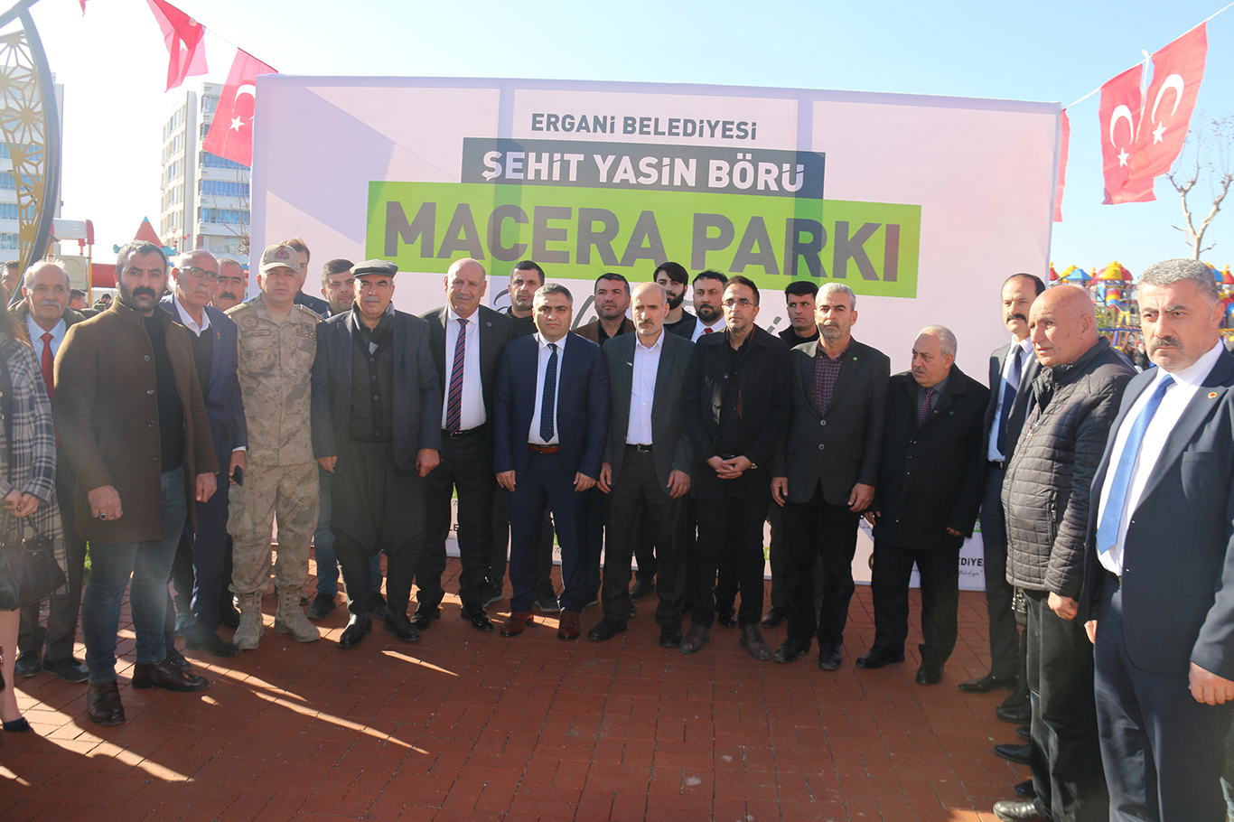 Şehid Yasin Börü’nün ismi Ergani’de bir parka verildi Şehid Yasin Börü’nün ismi Ergani’de bir parka verildi