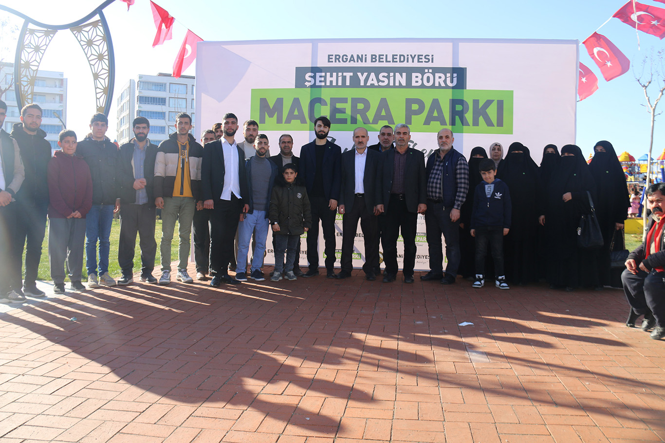 Şehid Yasin Börü’nün ismi Ergani’de bir parka verildi Şehid Yasin Börü’nün ismi Ergani’de bir parka verildi