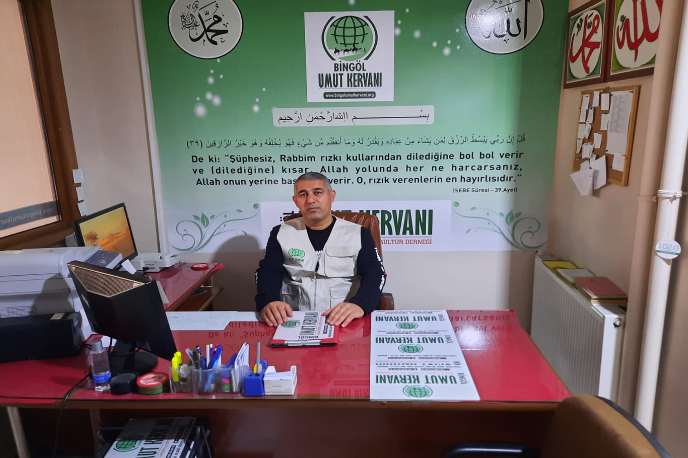 Bingöl Umut Kervanı’nda görev değişimi