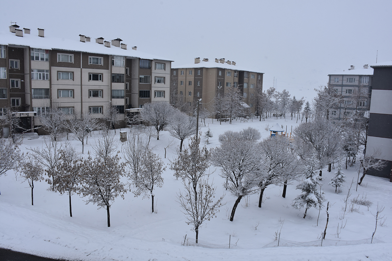 Bitlis yoğun kar yağışının etkisine girdi
