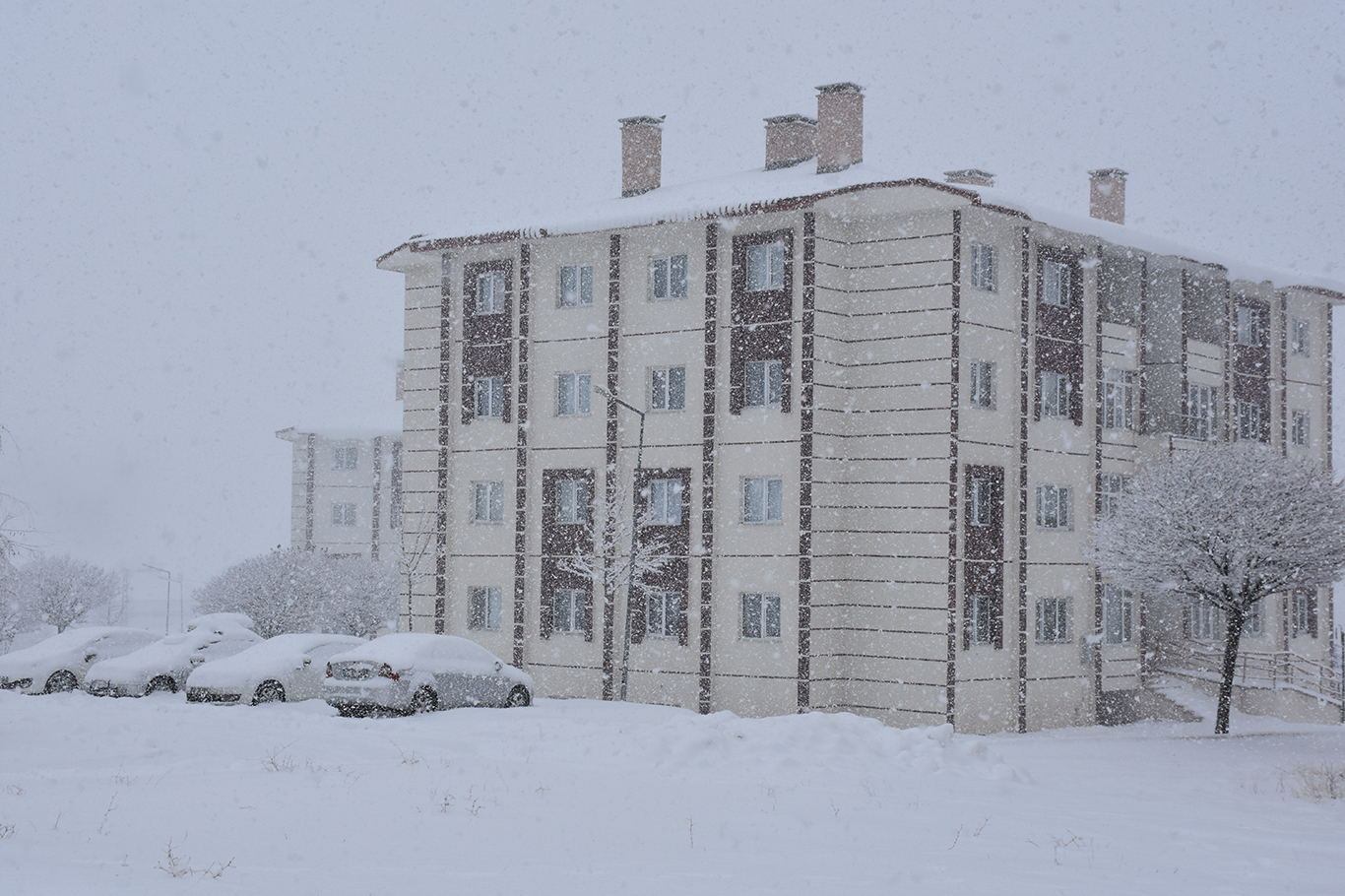 Bitlis yoğun kar yağışının etkisine girdi