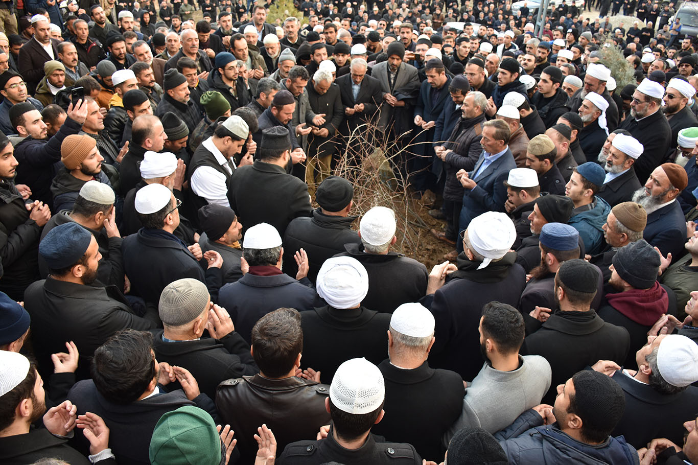 Şêx Muhammed Mesud Turelê ku rehmet kiribû bi duayan hat definkirin