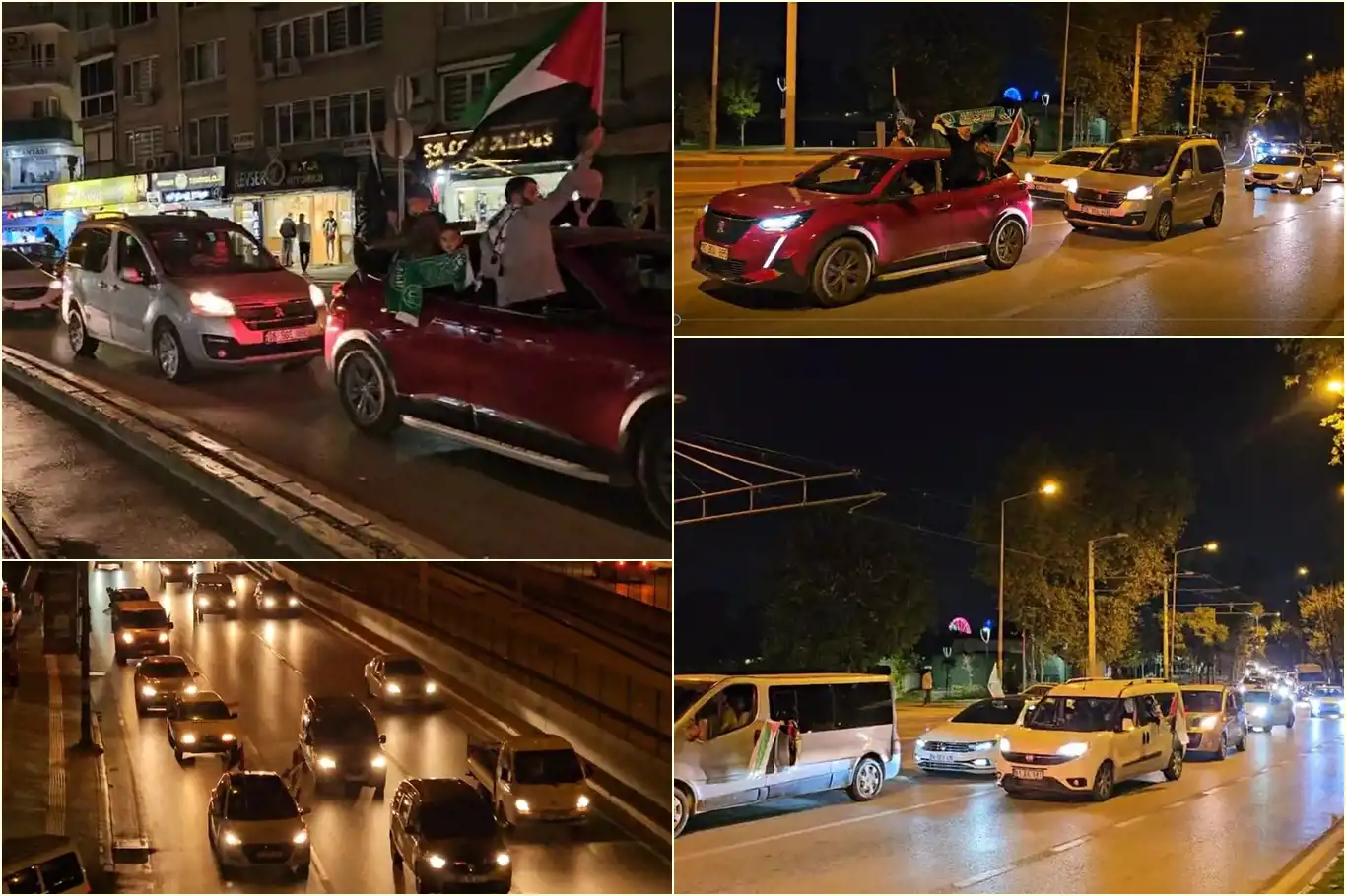 Bursa'dan Filistin halkına destek konvoyu