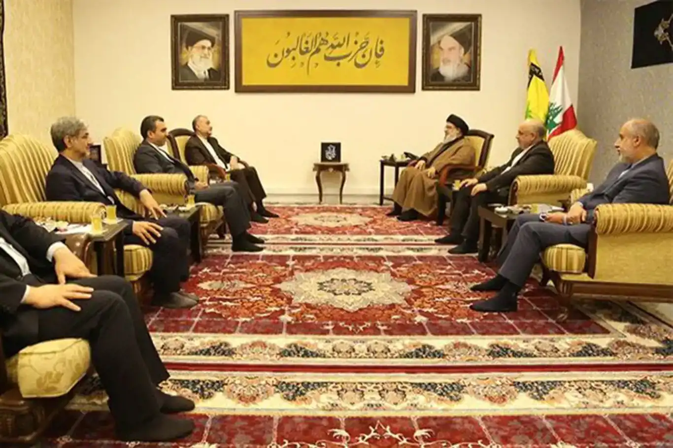 Iran's Foreign Minister discusses Gaza war with Hezbollah Leader Nasrallah