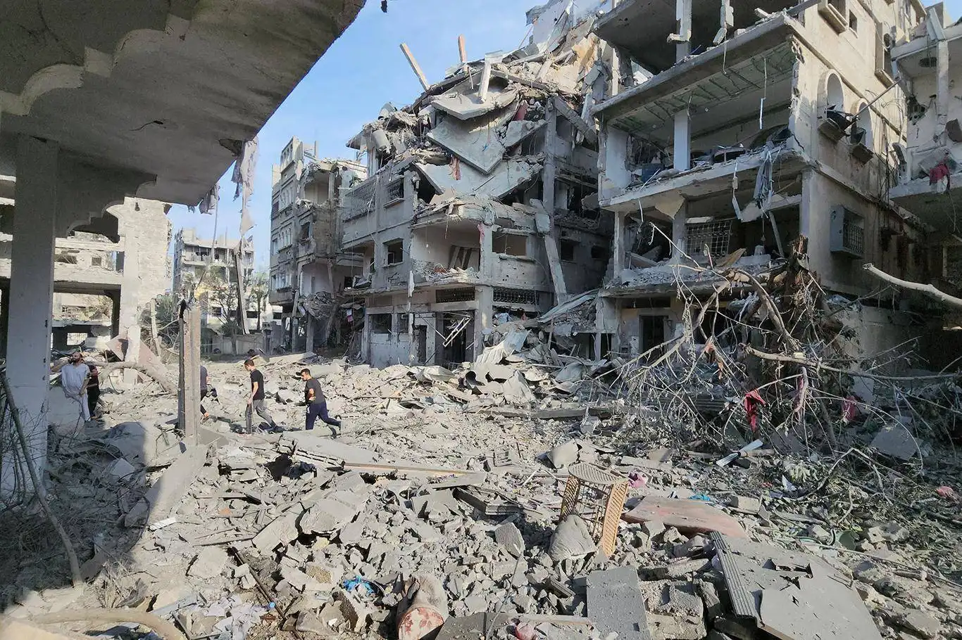 ABD'nin Afganistan'a bir yılda attığı bombayı siyonist rejim Gazze'ye bir haftada attı
