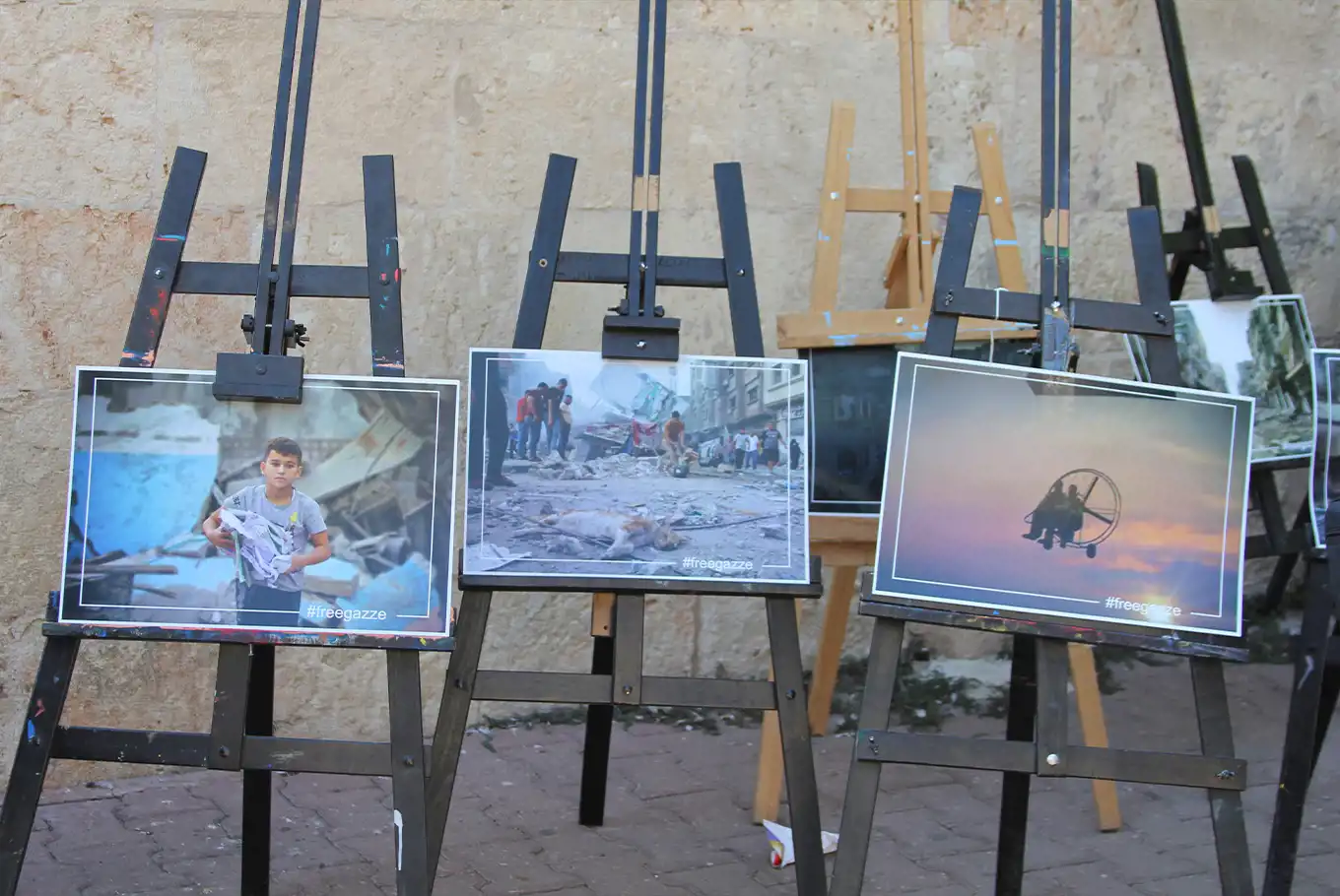 ASİM'den Filistin, Gazze resim sergisi