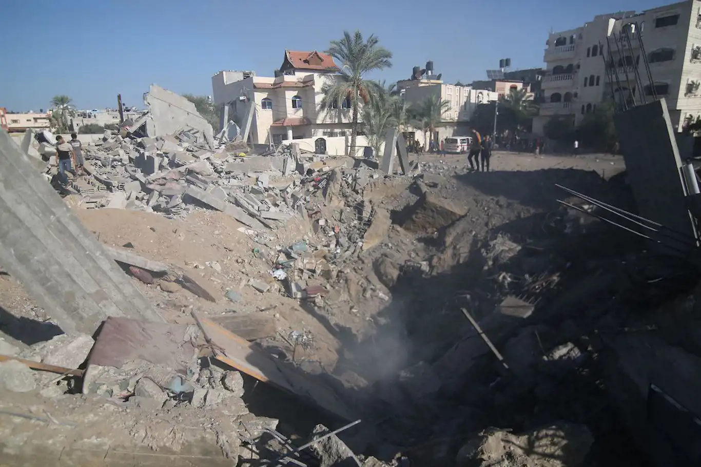 İşgalci rejim Gazze'yi nükleer bombanın dörtte birine eşdeğer bombalarla vurdu