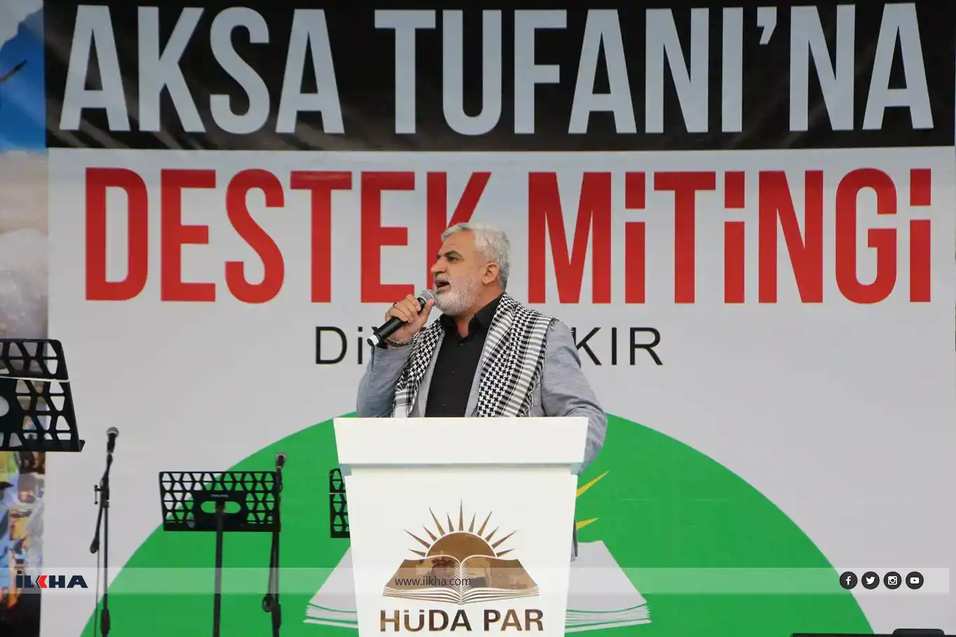 Serokê Bajara Dîyarbekirê yê HUDA PARê Turgut: Sîyonîstan ji qewetê fêhm dikin, ummeta Îslamê divê ev qewetê nîşan bidin Serokê Bajara Dîyarbekirê yê HUDA PARê Turgut: Sîyonîstan ji qewetê fêhm dikin, ummeta Îslamê divê ev qewetê nîşan bidin