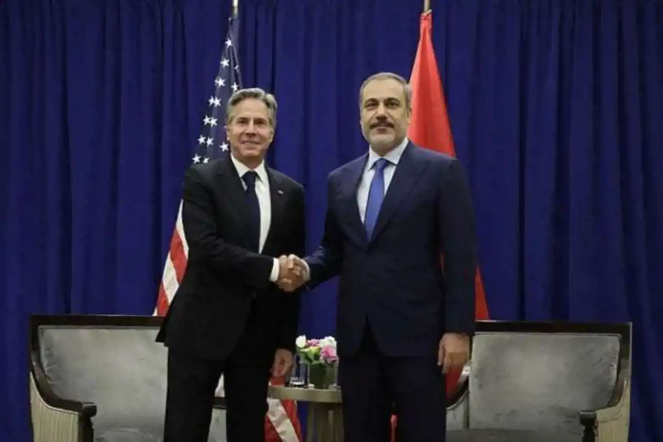 Turkish Foreign Minister and U.S. Secretary of State hold phone conversation on Gaza