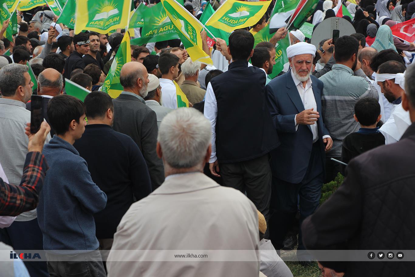 Citizens unite in solidarity for Palestine at Diyarbakır rally Citizens unite in solidarity for Palestine at Diyarbakır rally