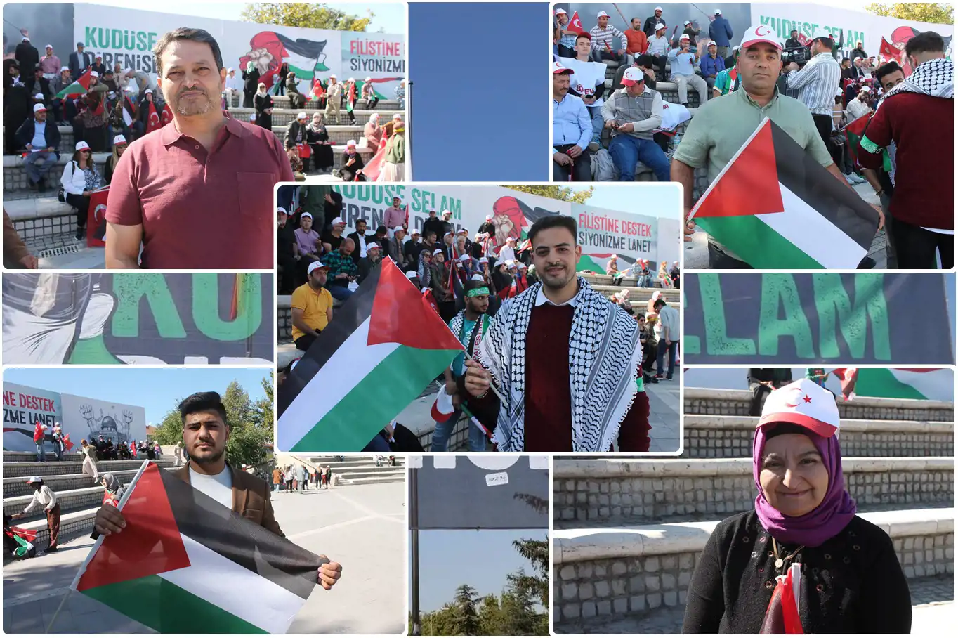 Ankaralılar: Filistin için elimizden geleni yapmaya hazırız