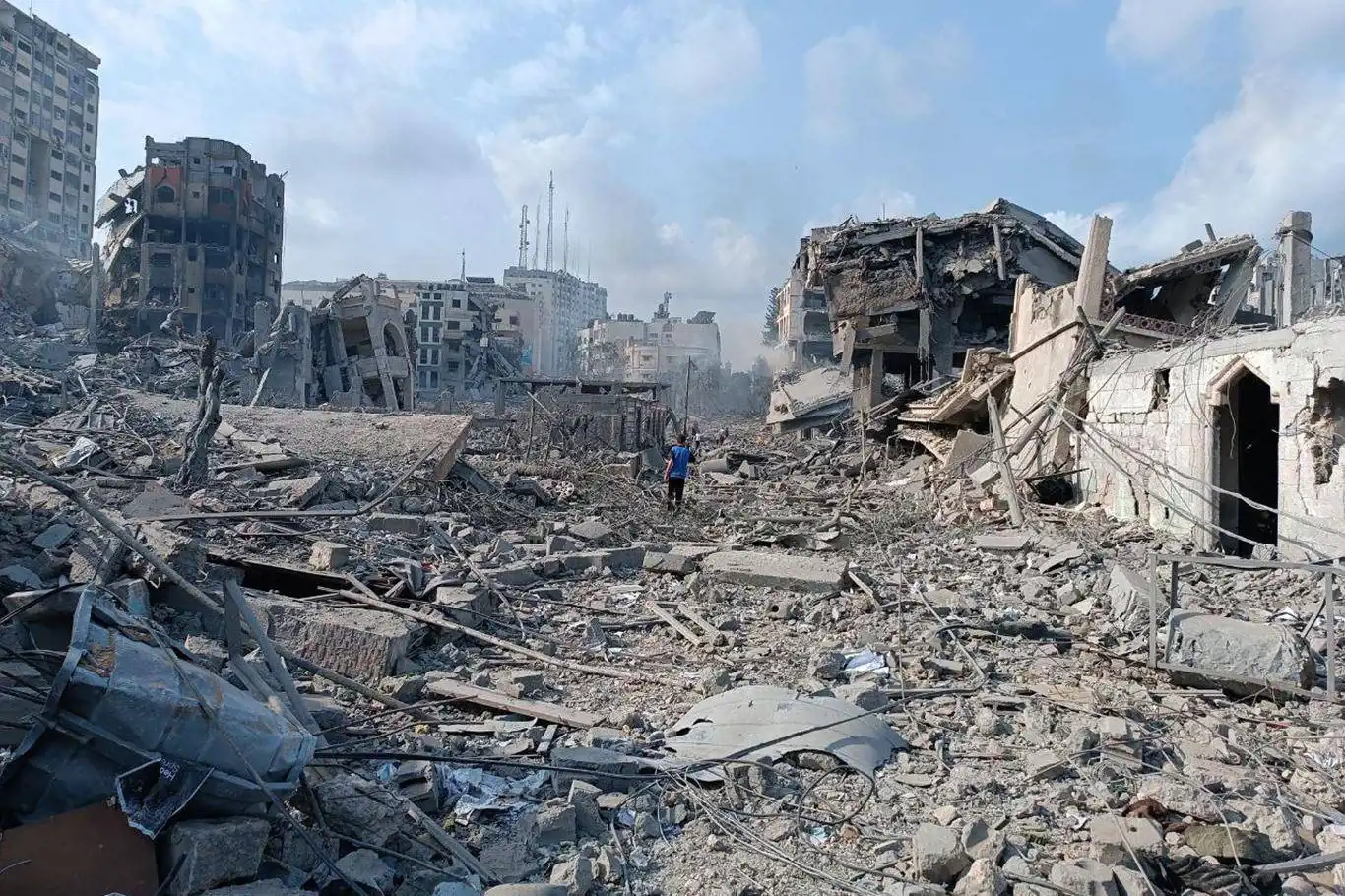 Kızılhaç: Gazze'de bir felaket yaşanıyor