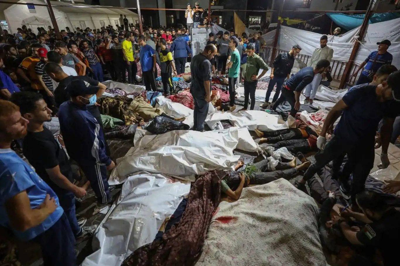 HAMAS'tan Gazze'deki hastane soykırımı sonrası dünya Müslümanlarına "meydanlara inin" çağrısı