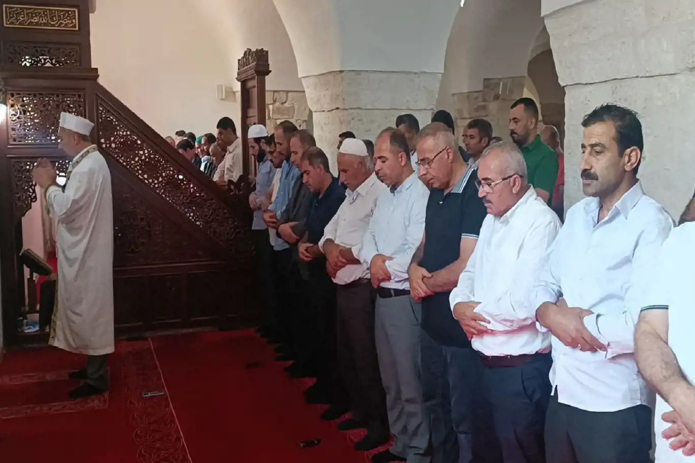 Gazze'de şehid olanlar için Mardin'de gıyabi cenaze namazı kılındı