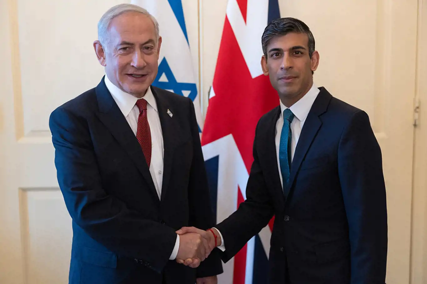 Netanyahu ile görüşen İngiltere Başbakanı Sunak: Sizin kazanmanızı istiyoruz