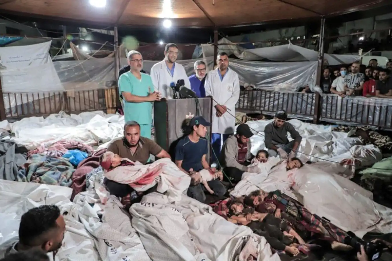 Gazze'de 4 hastane hizmet dışı kaldı, diğerleri ise felaketin eşiğinde