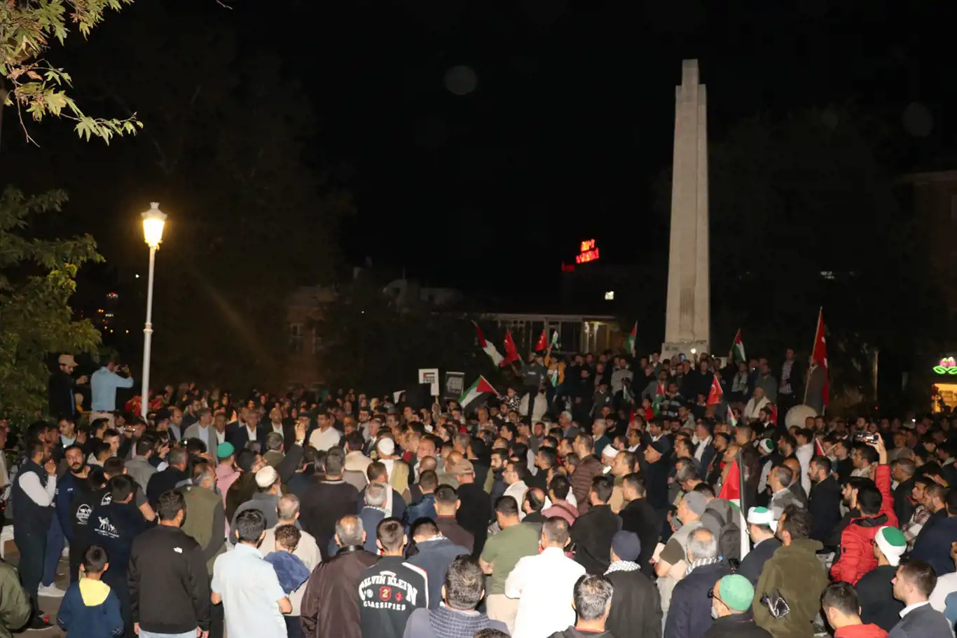 Gaziantep'ten Gazze'ye destek