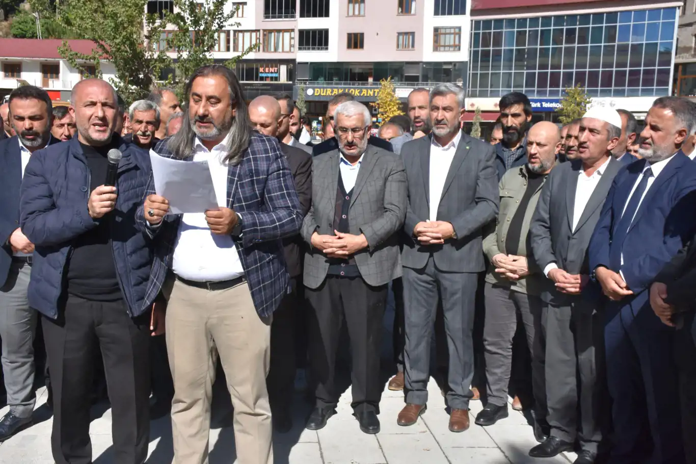 Siyonist işgal rejiminin saldırılarına Bitlis'ten tepkiler sürüyor