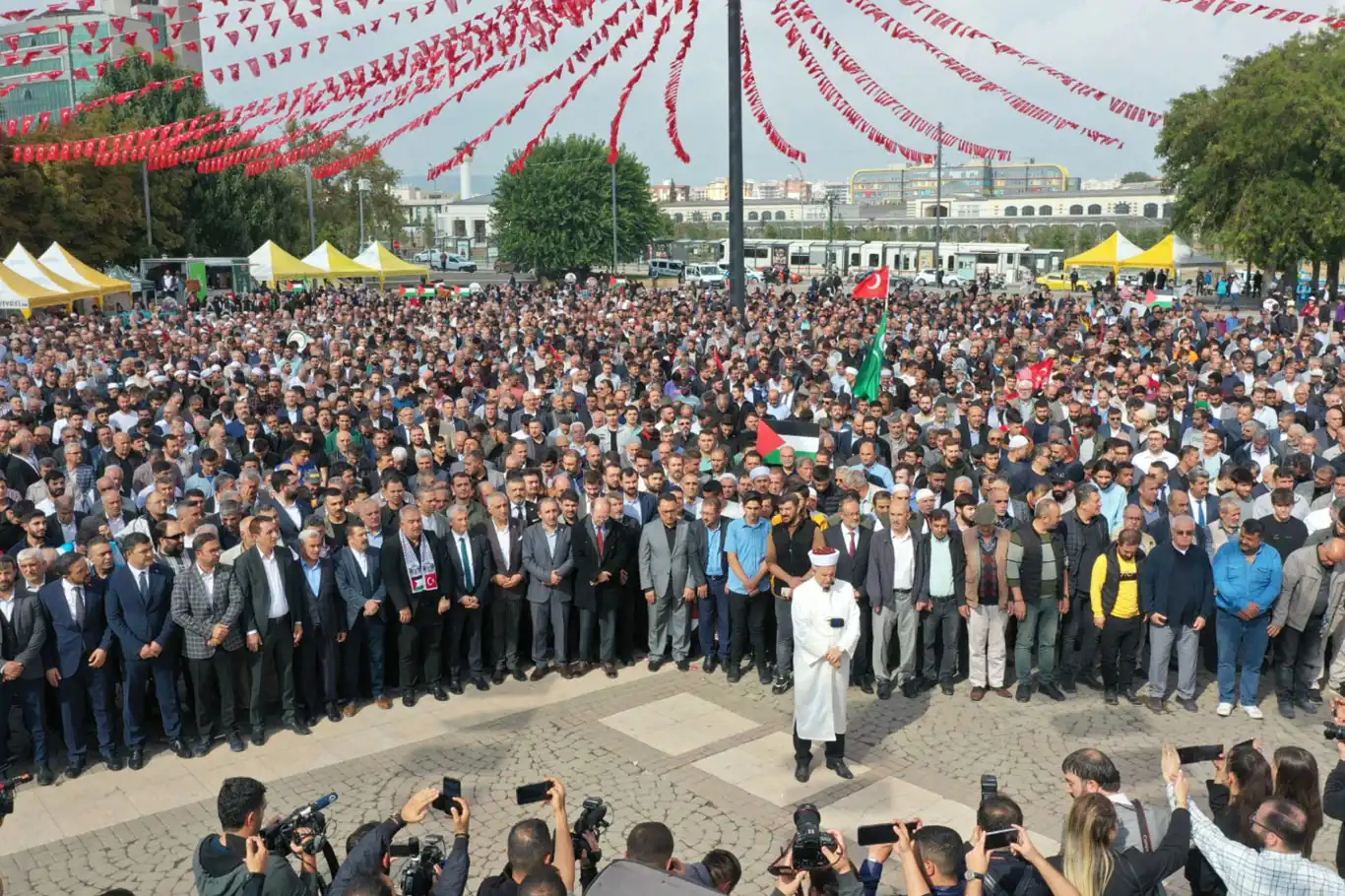 Gaziantep Filistin için ayağa kalktı