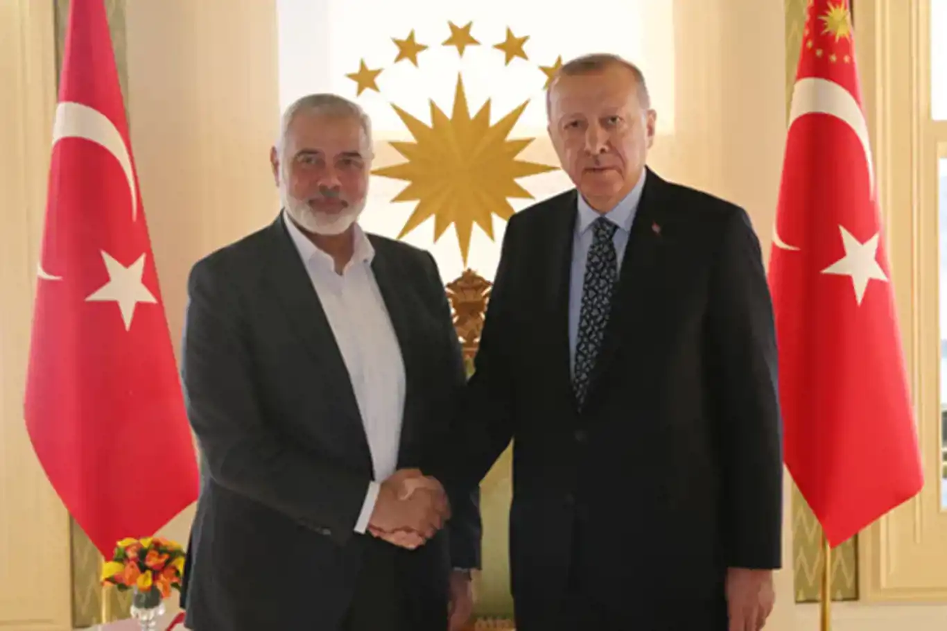 Erdoğan holds phone call with head of Hamas Political Bureau Ismail Haniyeh