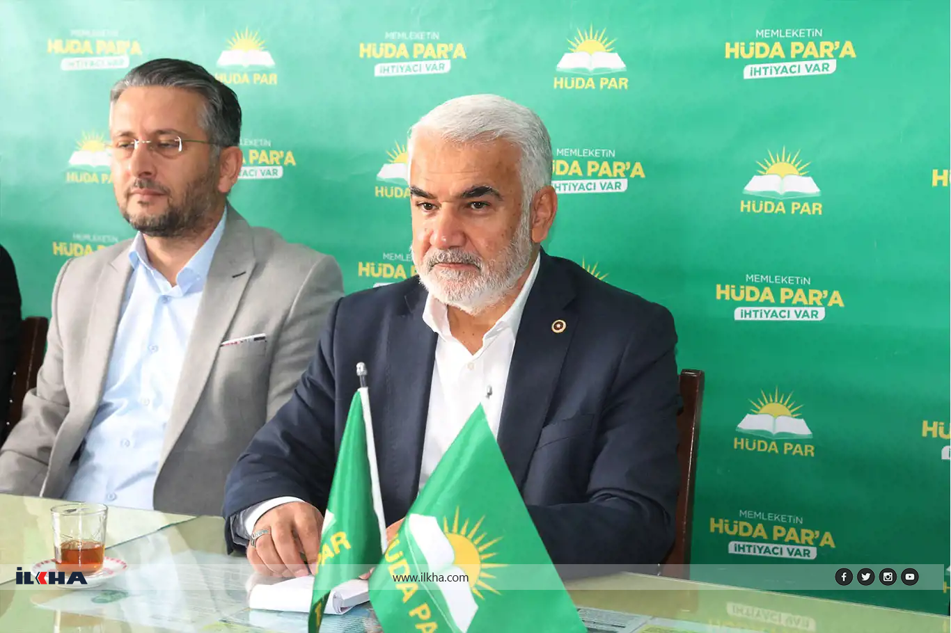 HÜDA PAR leader urges diplomatic and economic isolation of zionist regime