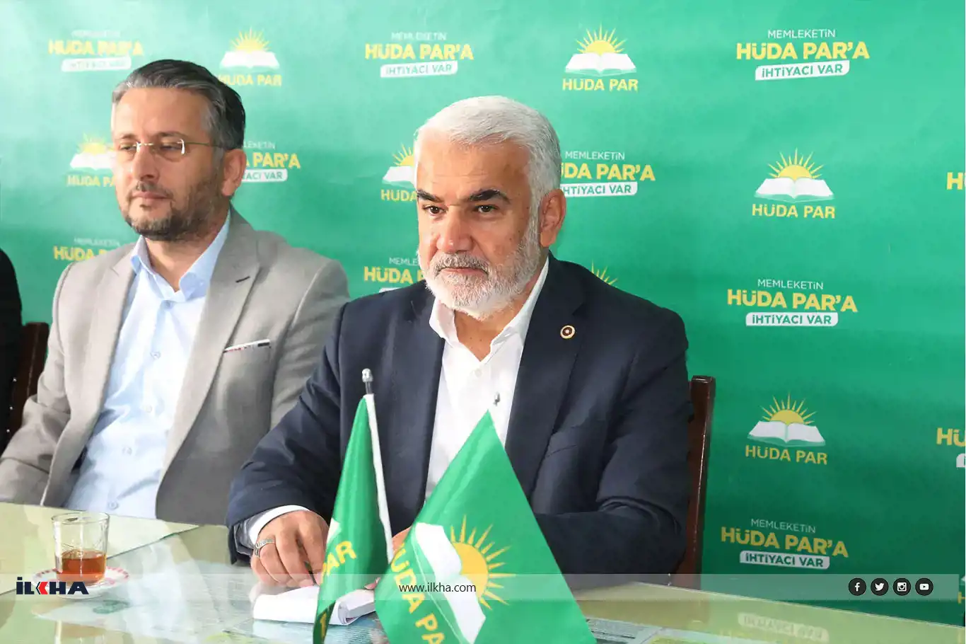 HÜDA PAR leader urges diplomatic and economic isolation of zionist regime