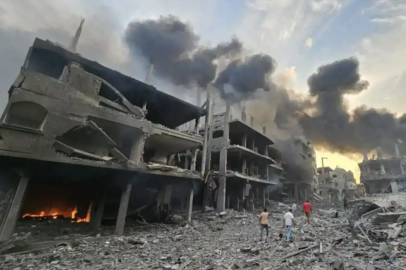 Siyonist rejimin Gazze'ye saldırılarında 19'uncu gün