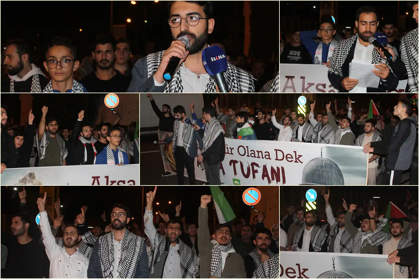 HÜDA PAR İstanbul Gençlik Kolları: Filistin ve Mescid-i Aksa'nın özgürlüğüne giden her meşru eylemin destekçisiyiz