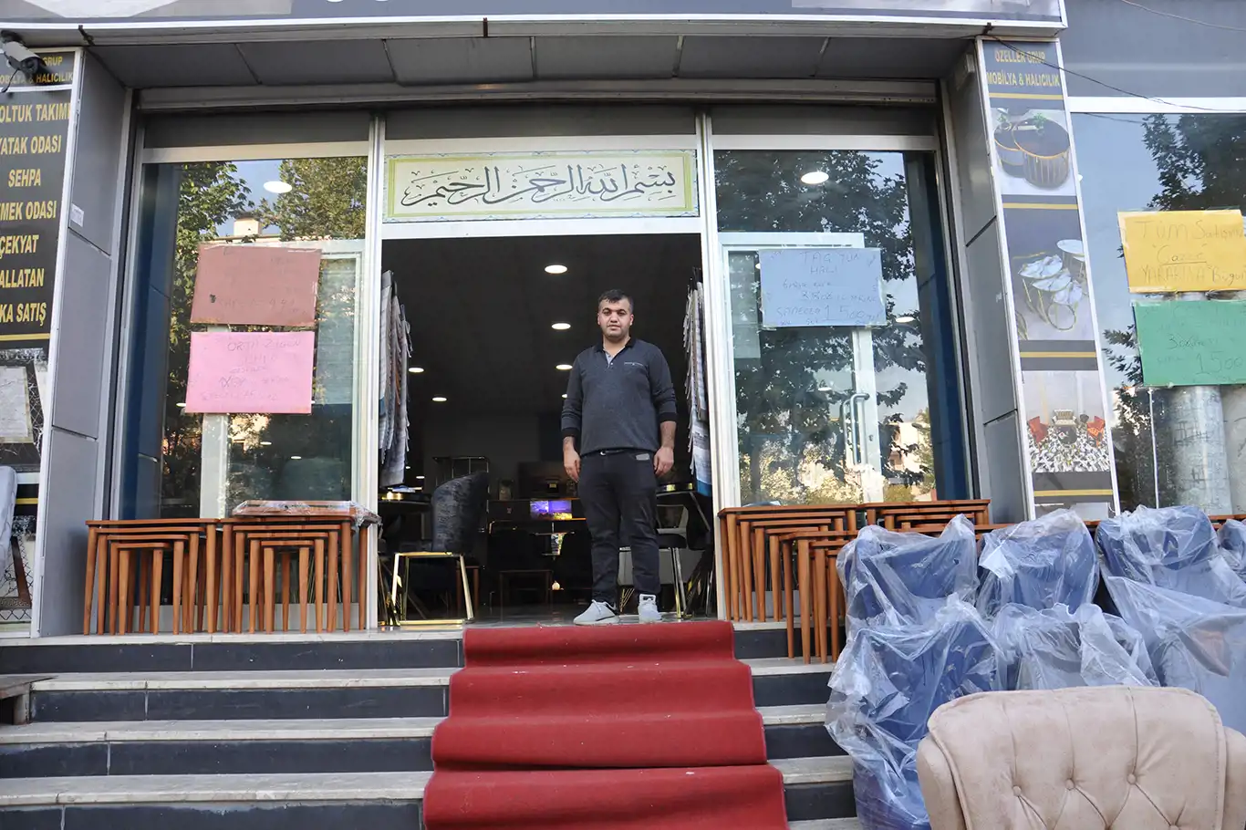 Batman'da mobilyacı esnafı bir günlük gelirini Gazze'ye bağışlama kararı aldı