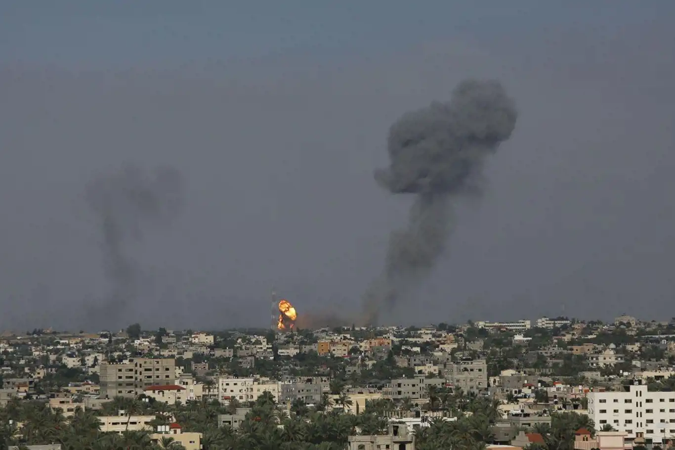 İşgalci rejim, Gazze'ye yönelik saldırıdan önce zehirli gaz kullanıyor