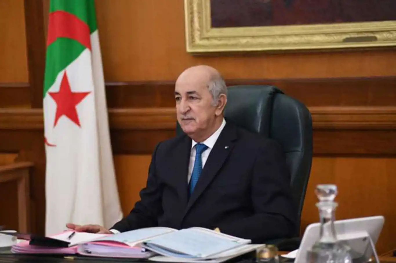 Cezayir Cumhurbaşkanı Tebbun: Gazze'de yaşananlar tam bir savaş suçudur