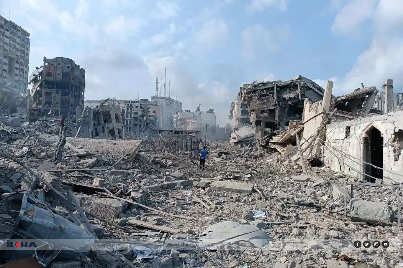 Gaza death toll rises to 10,000 as israeli attacks continue