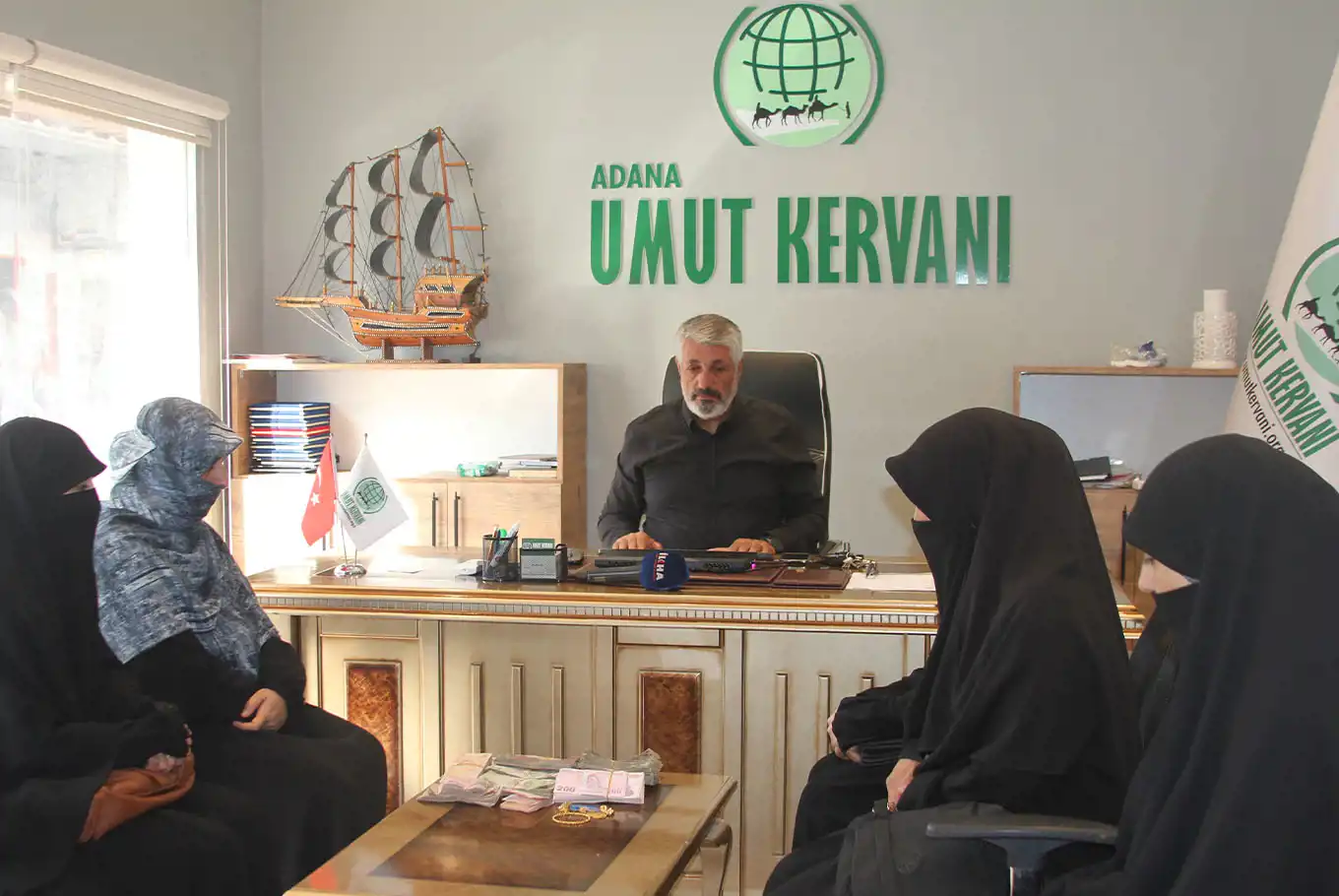 Mustazaflar Cemiyeti Adana Şubesin'den Filistin'e destek