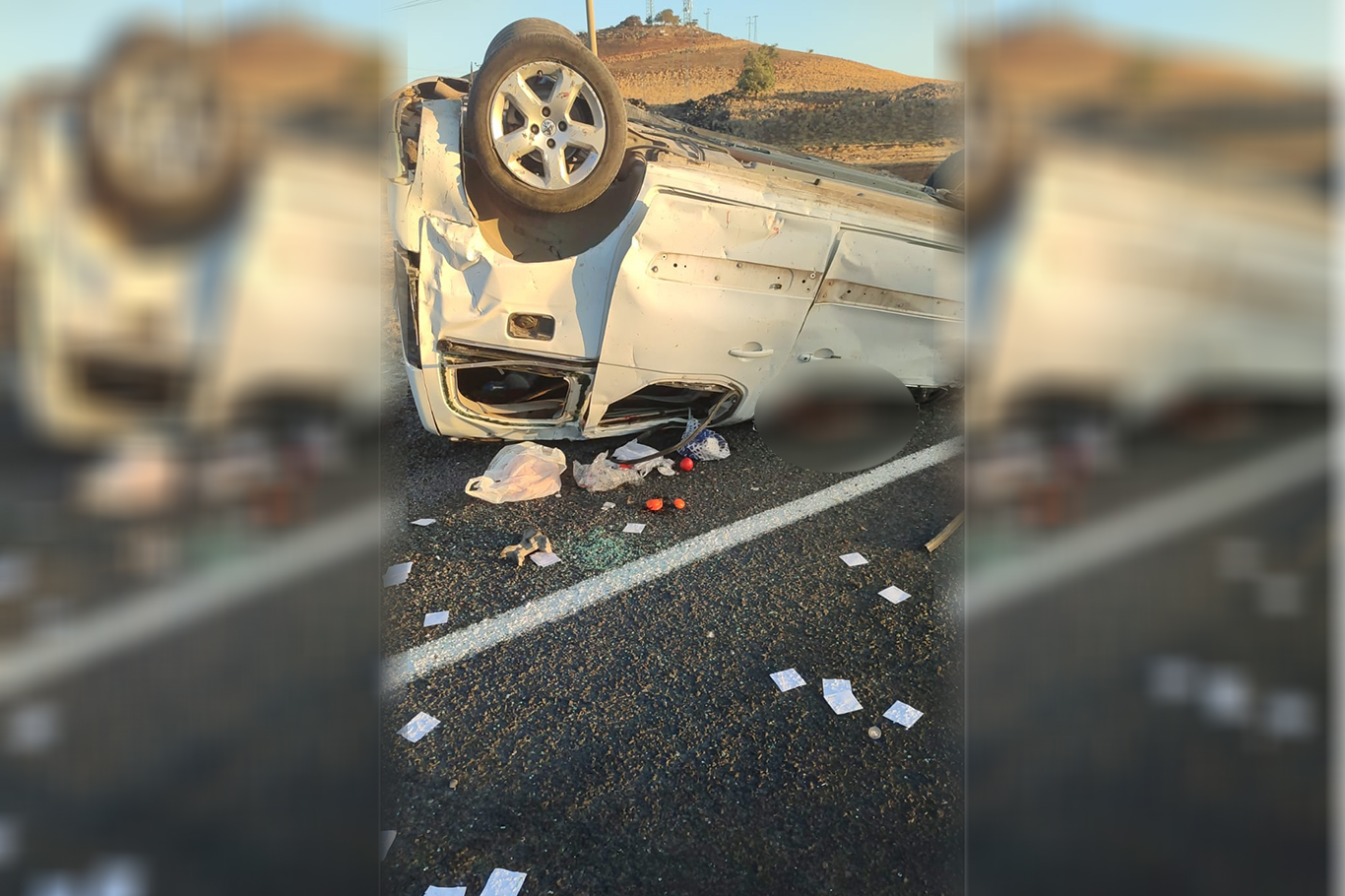 Diyarbakır'da ara&ccedil; takla attı: 2 &ouml;l&uuml; 3 yaralı