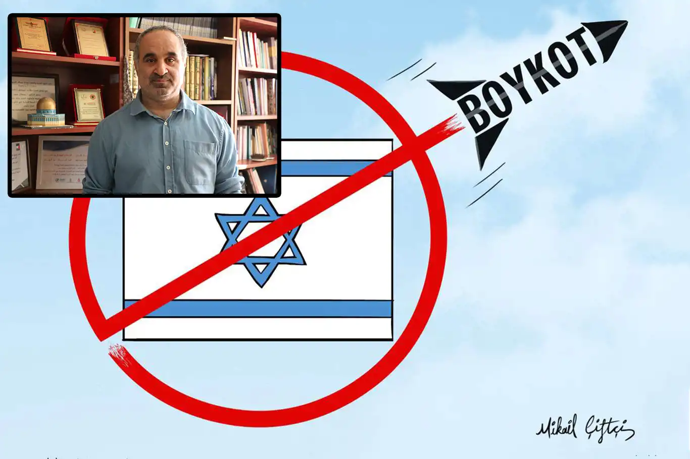 Filistinli Öğretim Üyesi Ramazan Ömer: İşgalcilerin üzerinde en çok etkili şey boykottur