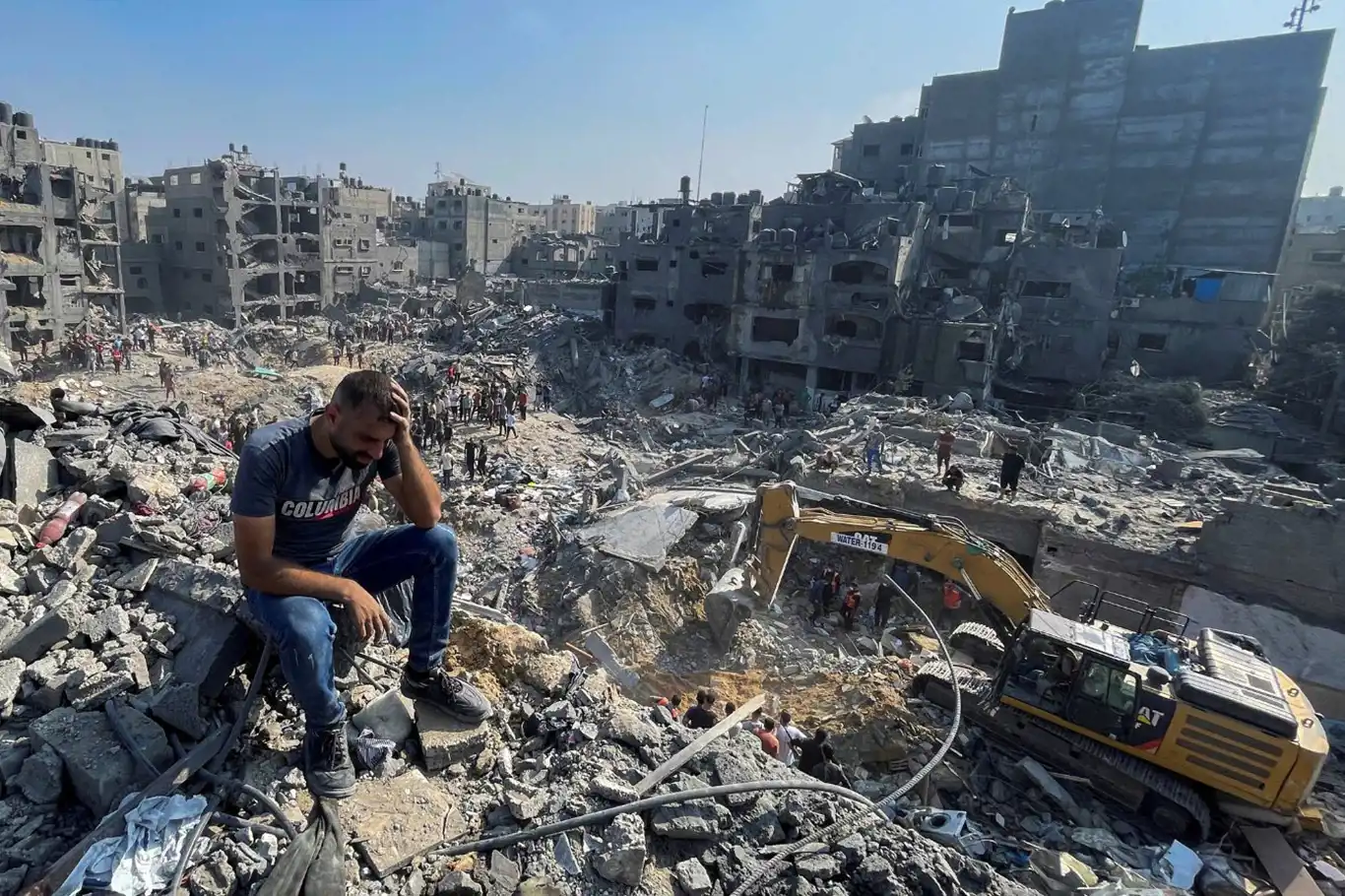 Siyonist rejimin Gazze'de soykırım ve katliamları 37'nci gününde