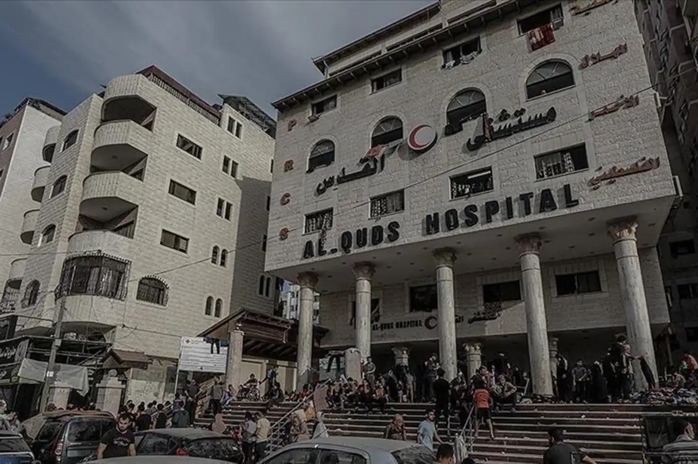 Gazze'deki Kudüs Hastanesi faaliyet dışı kaldı