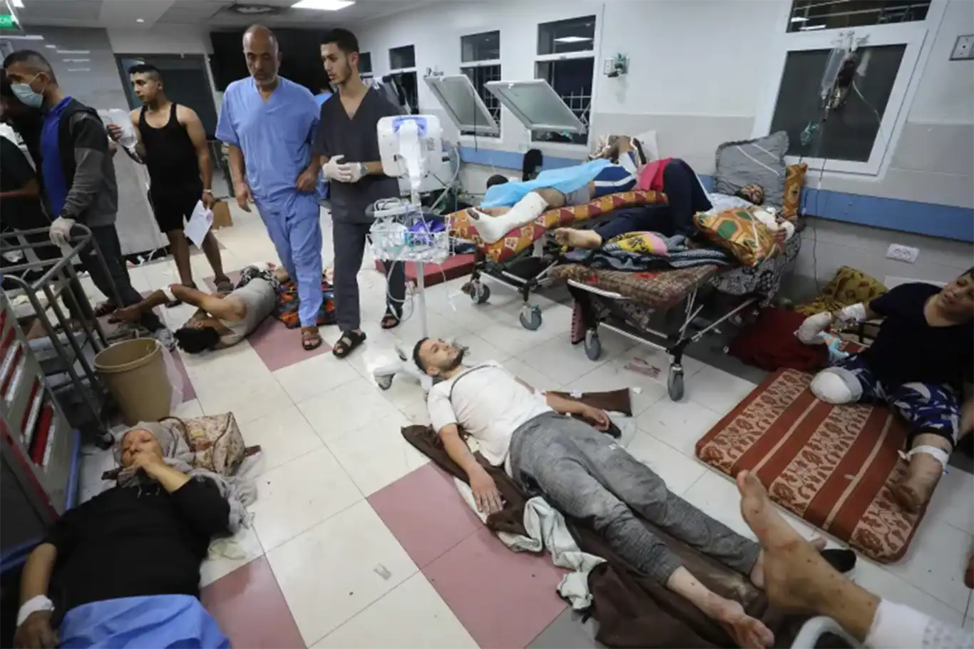 Şifa Hastanesi'nde 100 şehidin naaşı çürüdü bebekler dahil 34 kişi vefat etti
