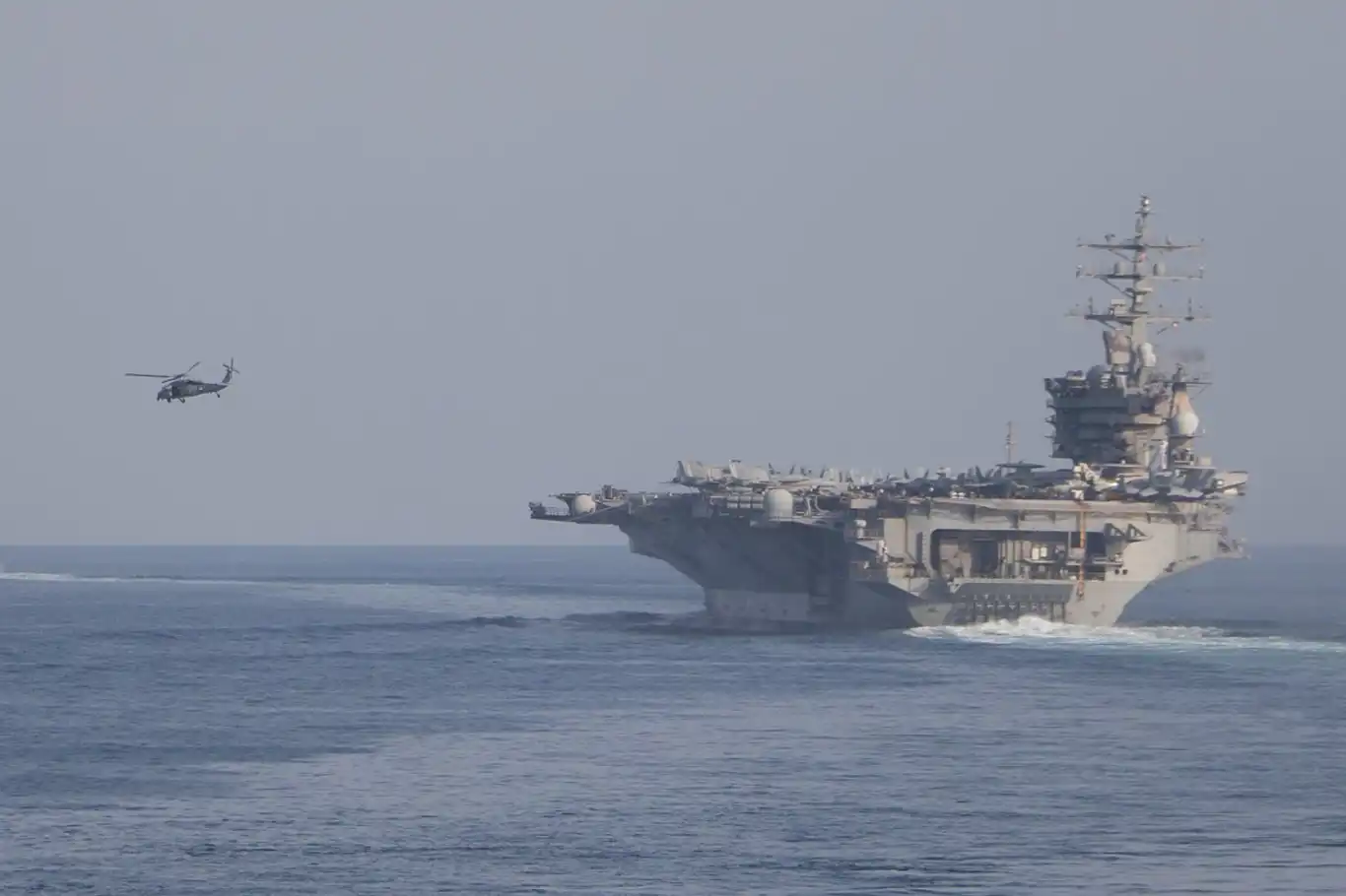 U.S. deploys Dwight D. Eisenhower aircraft carrier task force to Persian Gulf