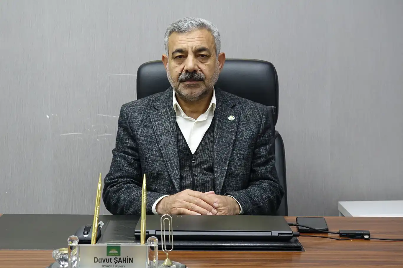 HÜDA PAR Batman İl Başkanı Şahin'den kongreye davet HÜDA PAR Batman İl Başkanı Şahin'den kongreye davet