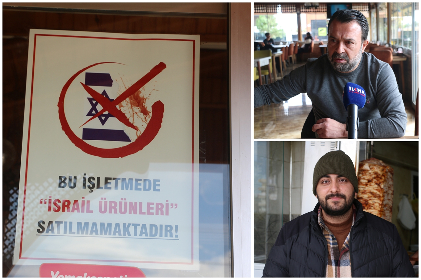 Siyonistlerin ürünlerini boykot eden işletmelerden yerli üretim çağrısı