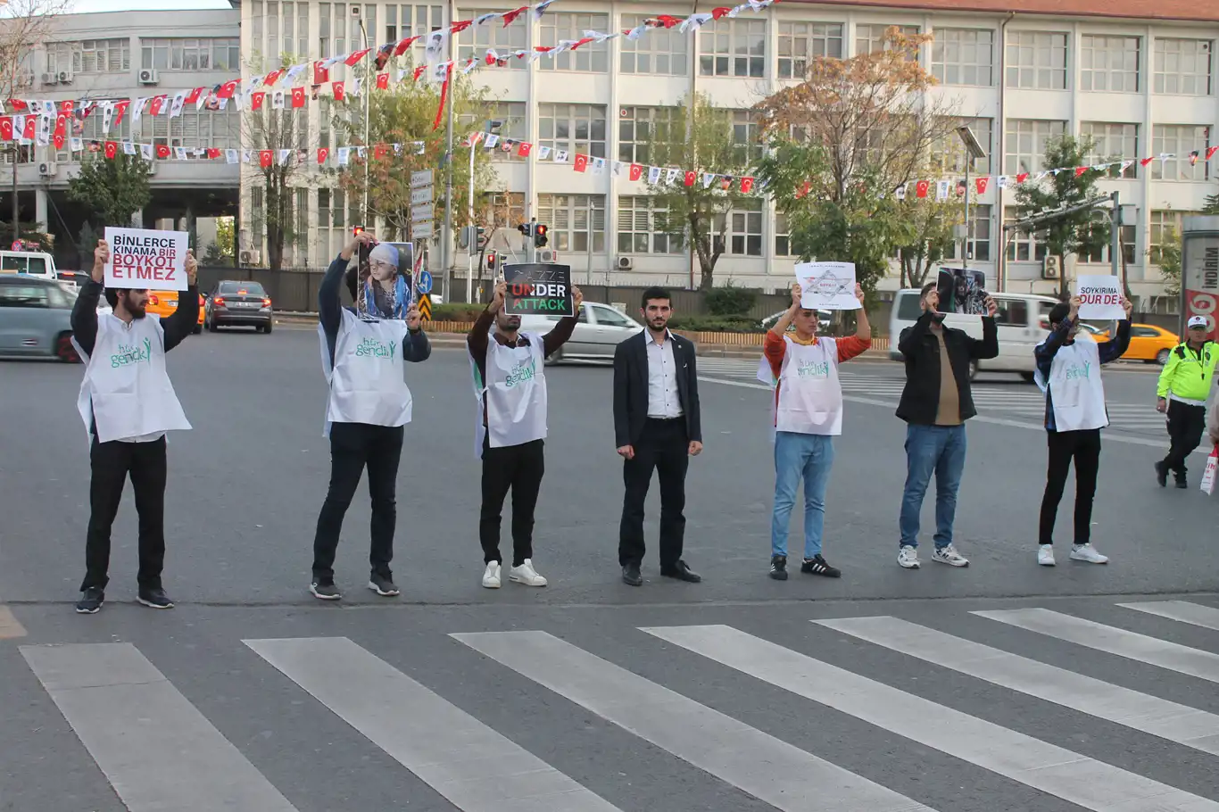 HÜDA PAR Ankara Gençlik Kolları: Hayatın her alanına Filistin gündemini taşıyoruz