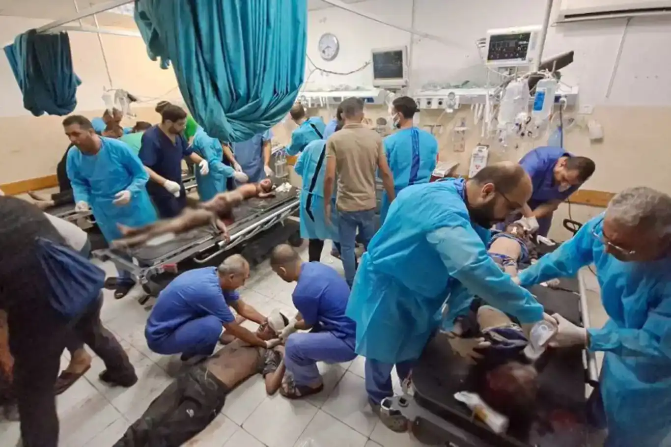 DSÖ: Gazzelilerin güvenli sağlık hizmetlerine erişim ihtiyacı var
