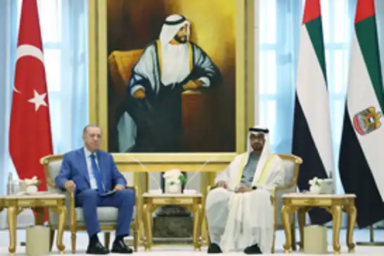Erdoğan and Al Nahyan hold talks on regional issues in Dubai
